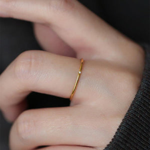 Minimalist Stacking Ring