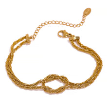 Load image into Gallery viewer, Glimmer Gold Mesh Bracelet