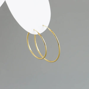 Classic Hoop Earrings - LARGE