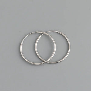 Classic Hoop Earrings - MEDIUM