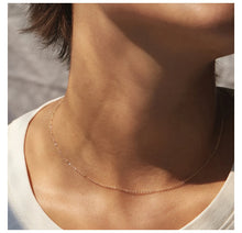 Load image into Gallery viewer, Minimalist Gold Chain Necklace