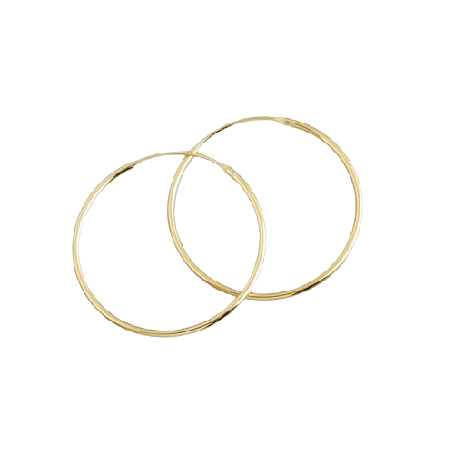 Classic Hoop Earrings - LARGE