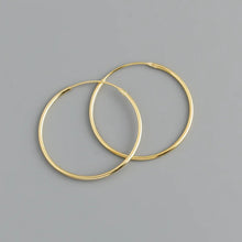 Load image into Gallery viewer, Classic Hoop Earrings - LARGE