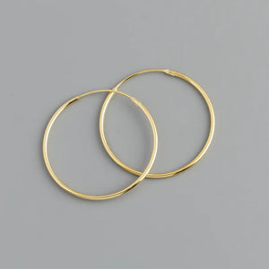 Classic Hoop Earrings - LARGE