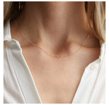 Load image into Gallery viewer, Minimalist Gold Chain Necklace