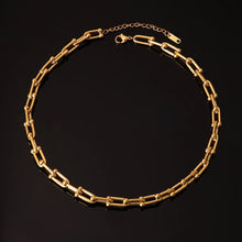 Load image into Gallery viewer, Statement Gold Link Necklace - The Kamala