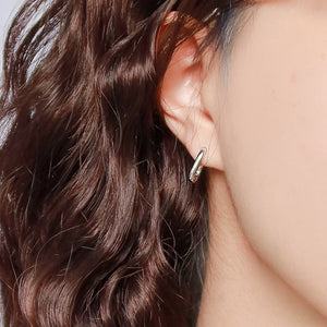 Modern Hoop Earrings