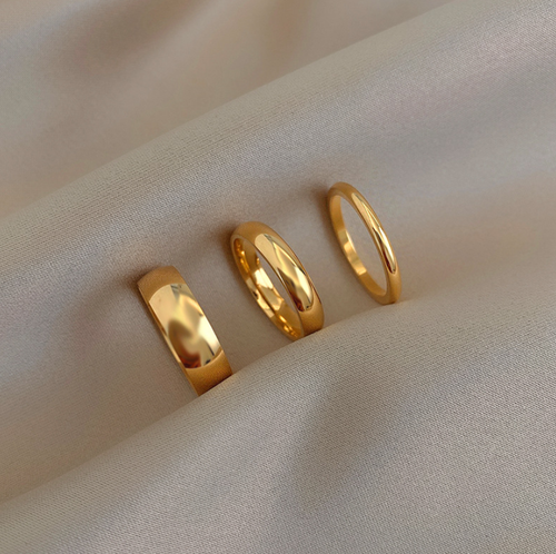 Timeless Gold Band - WIDE