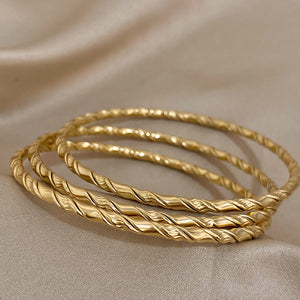 Golden Helix Bracelet